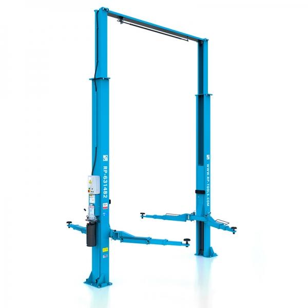 2-Säulen-Hebebühne hydraulisch - OV 4,0 t, 400 V, H: 5,00 m - RP-6314B2